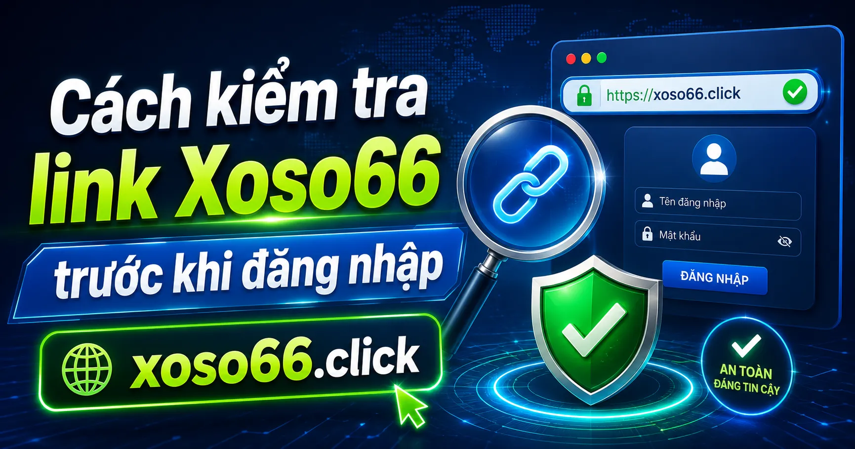 Xoso66 Lừa Đảo Không? Cách Nhận Biết Link Giả Mạo 2 Cách kiểm tra link Xoso66 trước khi đăng nhập